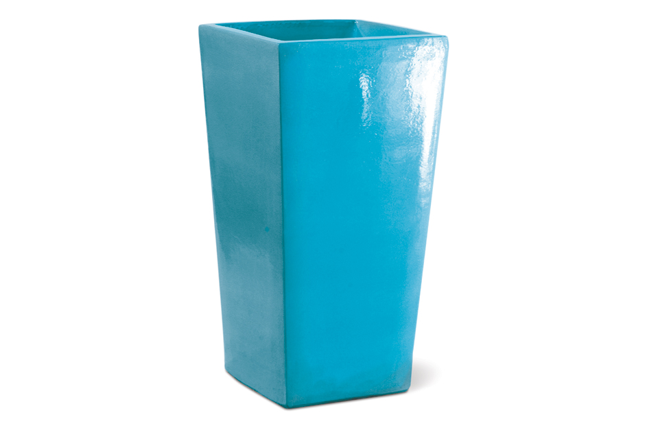 Vases English Planter 308GU367P2TB, Turquoise Blue