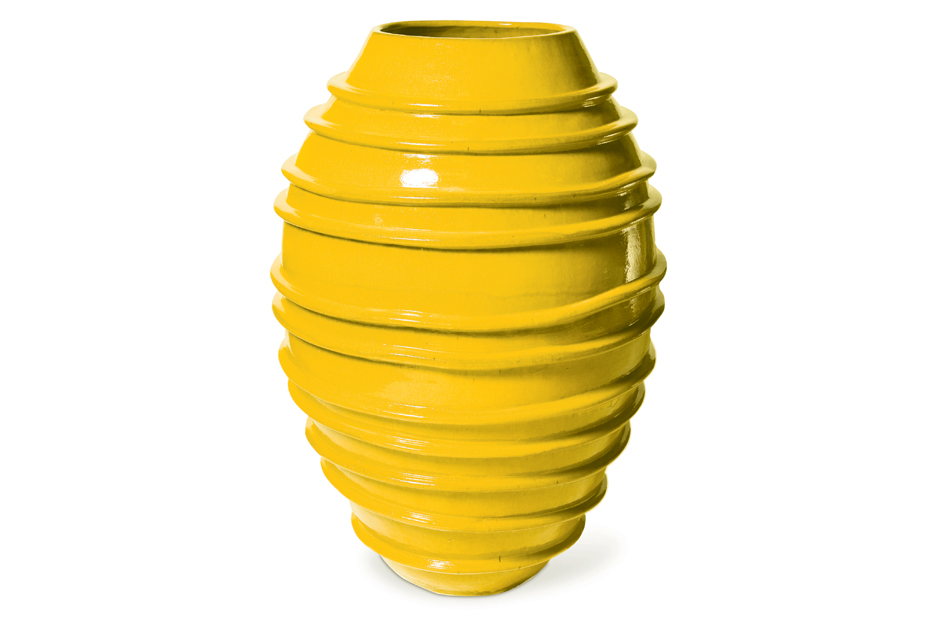 Vases Helter Skelter 308GU223P2Y, Yellow