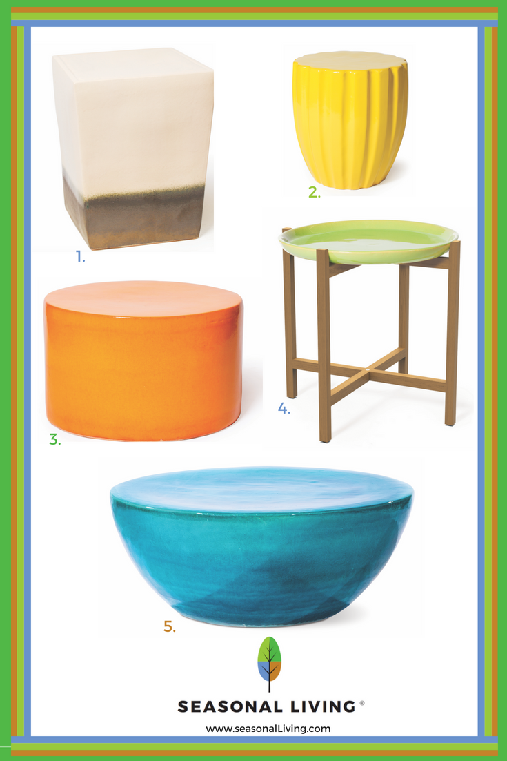 Best Outdoor Occasional Tables and Stools From www.seasonalliving.com
