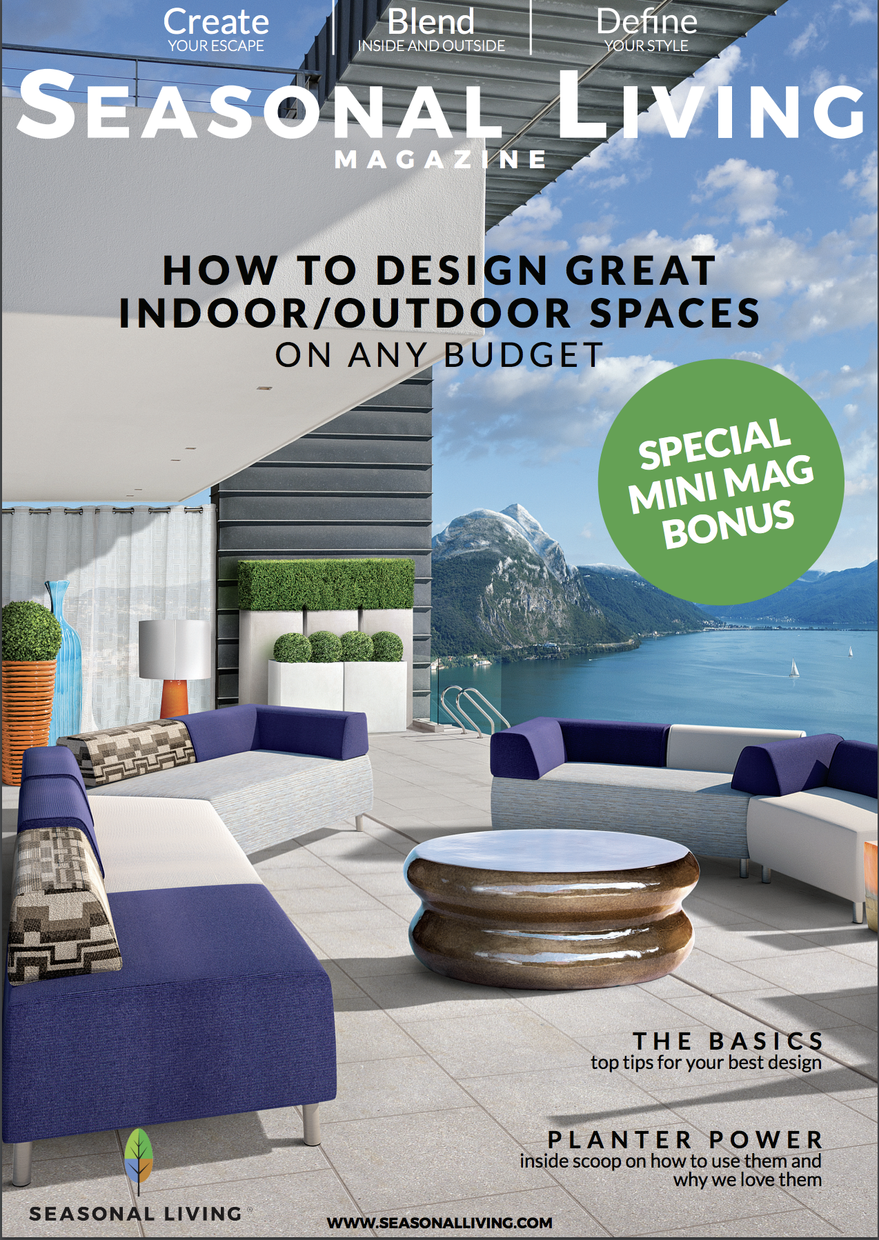 Free Bonus Issue of Seasonal Living Magazine