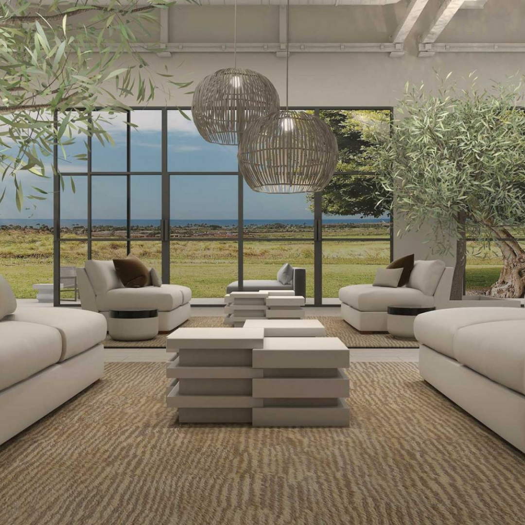 A rendering by Lauren Jenkins Brantley of the best selling indoor/outdoor Provenance Signature Collection, designed for Seasonal Living by Laura Muller.