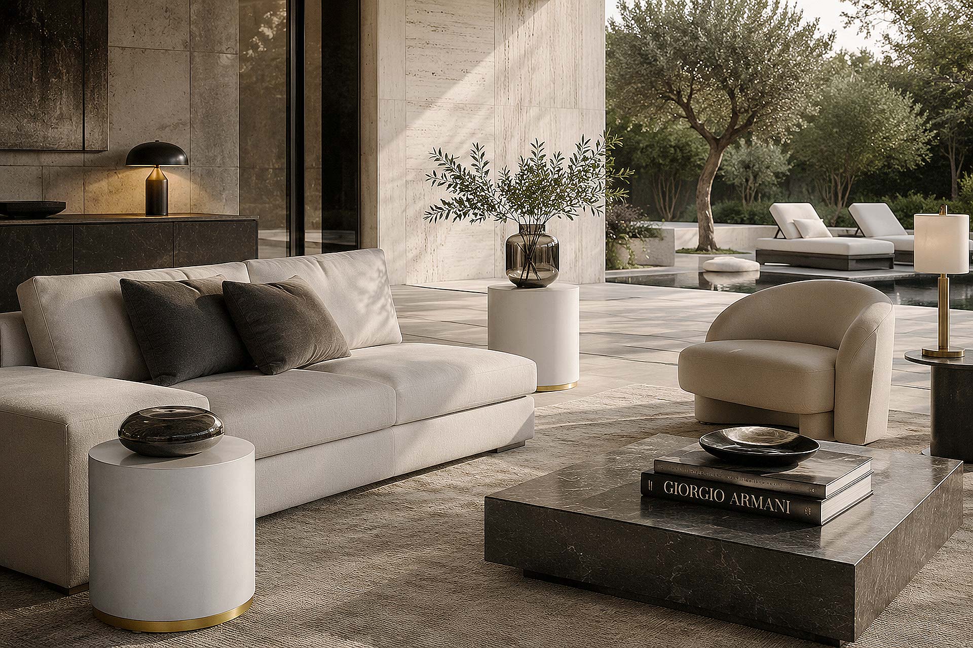 Lifestyle Perpetual Linea Accent table Landscape